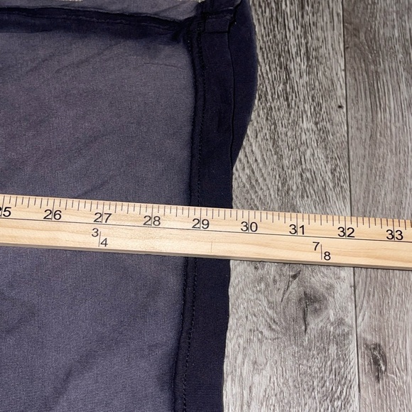 Affliction black & red graphic tee with sick design front and back hit - Picture 5 of 6